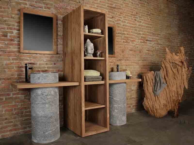 Фотография: Ванная в стиле Прованс и Кантри, Лофт, Современный, Интерьер комнат, Teak House, Эко – фото на INMYROOM Фотография: Ванная в стиле Прованс и Кантри, Лофт, Современный, Интерьер комнат, Teak House, Эко – фото на INMYROOM