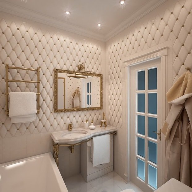 Фотография: Ванная в стиле Классический, Малогабаритная квартира, Дом, Дома и квартиры – фото на INMYROOM