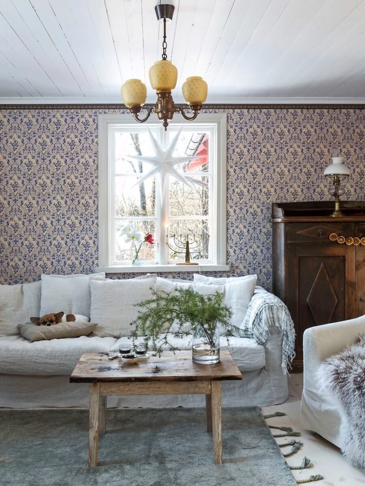 Фотография: Гостиная в стиле Прованс и Кантри, Скандинавский, Декор интерьера, Дом, Белый, Зеленый, Серый, Дом и дача – фото на INMYROOM Фотография: Гостиная в стиле Прованс и Кантри, Скандинавский, Декор интерьера, Дом, Белый, Зеленый, Серый, Дом и дача – фото на INMYROOM