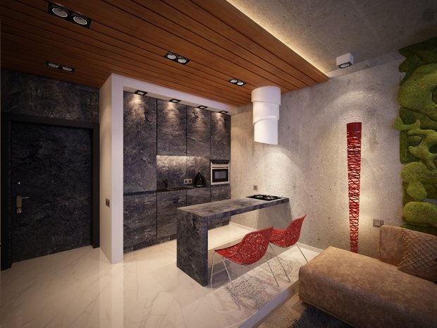 Фото из портфолио 1-я квартира в ЖК Английский квартал – фотографии дизайна интерьеров на INMYROOM