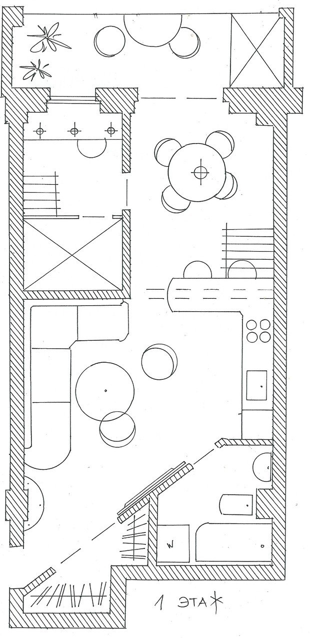 Фото из портфолио Мои перепланировки – фотографии дизайна интерьеров на INMYROOM