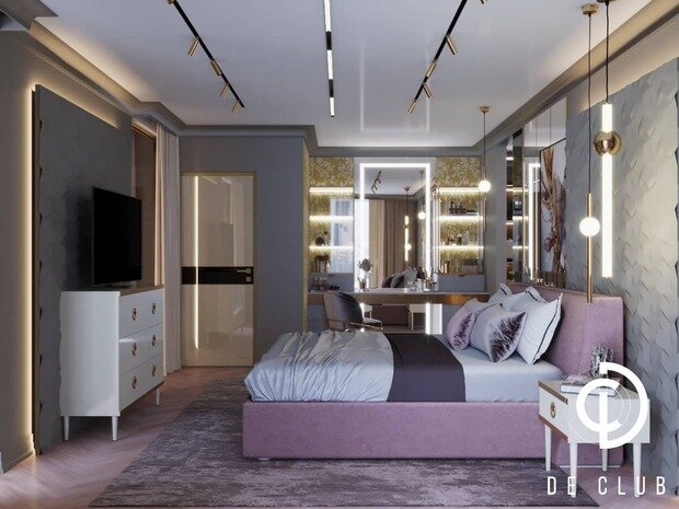Фото из портфолио Квартира 150 м² в ЖК «Сердце Столицы». Современный стиль – фотографии дизайна интерьеров на INMYROOM