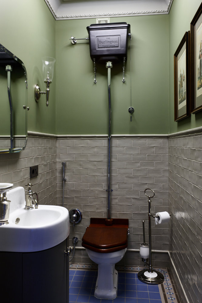 Фотография: Ванная в стиле Прованс и Кантри, Дом, Проект недели, Светлана Ильина, 4 и больше, Более 90 метров, ЖК «Суханово-парк» – фото на INMYROOM