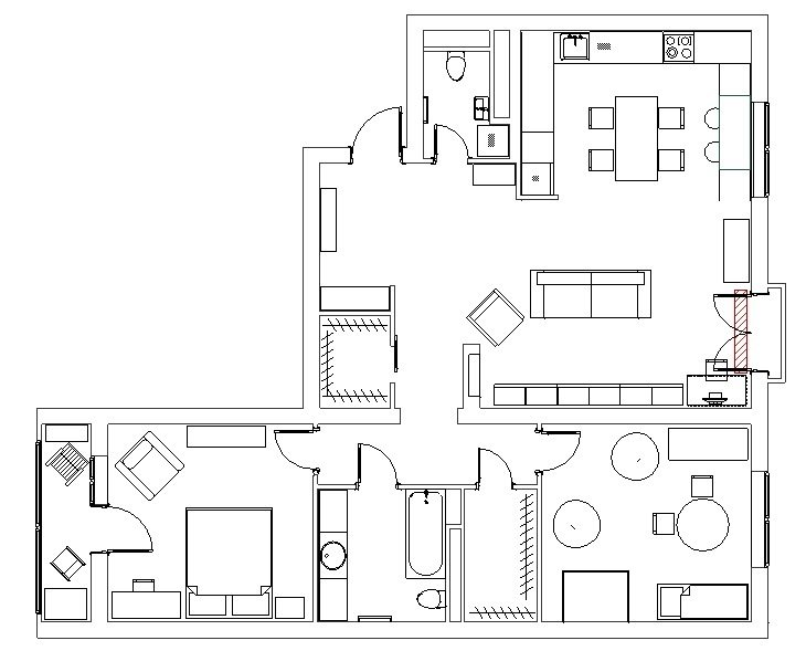 Фотография: Планировки в стиле , Кухня и столовая, Проект недели, Москва, Наталья Южакова – фото на INMYROOM