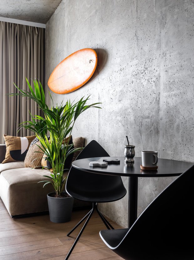 Фотография: Кухня и столовая в стиле Лофт, Современный, Квартира, Студия, Проект недели, Москва, Geometrium, до 40 метров – фото на INMYROOM