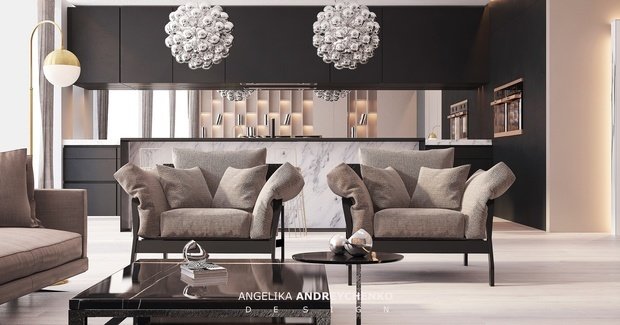Фото из портфолио Color morning coffe – фотографии дизайна интерьеров на INMYROOM