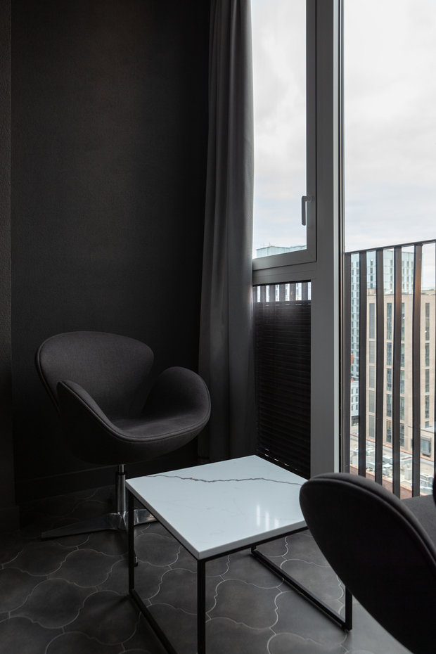 Фотография: Балкон в стиле Современный, Квартира, Проект недели, Москва, 3 комнаты, Более 90 метров – фото на INMYROOM