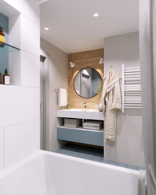 Фото из портфолио 2-х уровневая квартира_СПБ – фотографии дизайна интерьеров на INMYROOM