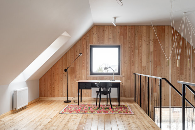 Фотография: Кабинет в стиле Эклектика, Дом, Проект недели, Дача, Дом и дача, 4 и больше, Более 90 метров, Уфа, Юлия Мусина, Александр Сафаров – фото на INMYROOM