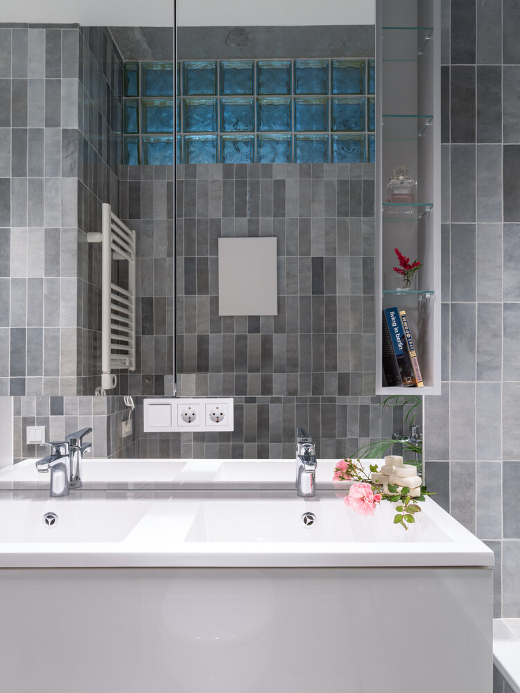 Фотография: Ванная в стиле Современный, Лофт, Квартира, Проект недели, Москва, 3 комнаты, 40-60 метров, Екатерина Щедрина – фото на INMYROOM