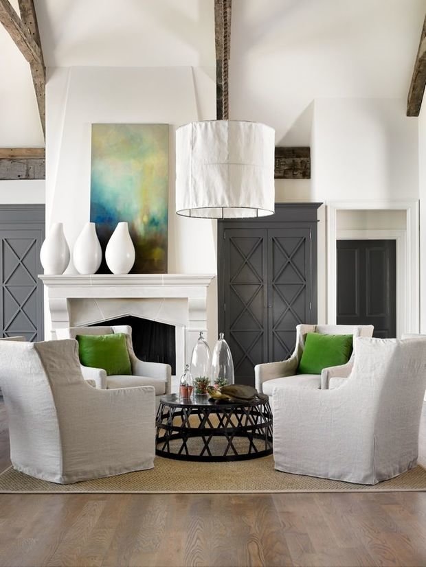 Фотография: Гостиная в стиле Скандинавский, Декор интерьера, Интерьер комнат, Мебель и свет – фото на INMYROOM