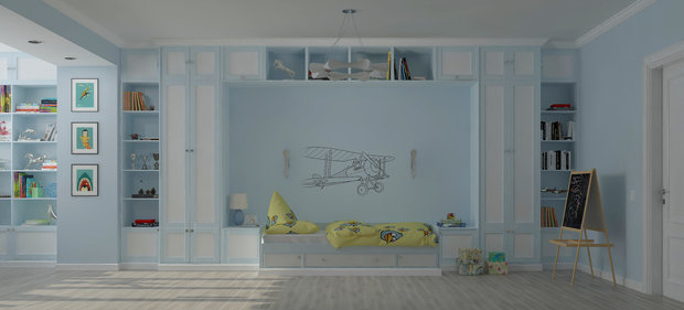 Фото из портфолио Детская "Travel" – фотографии дизайна интерьеров на INMYROOM