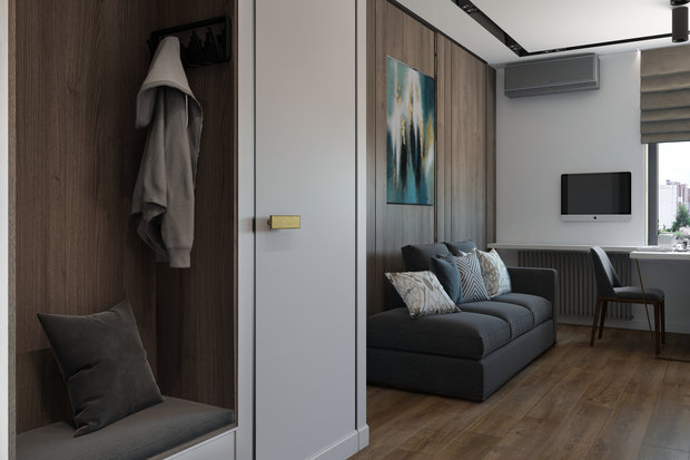 Фото из портфолио  ЖК "Елагин Апарт" – фотографии дизайна интерьеров на INMYROOM