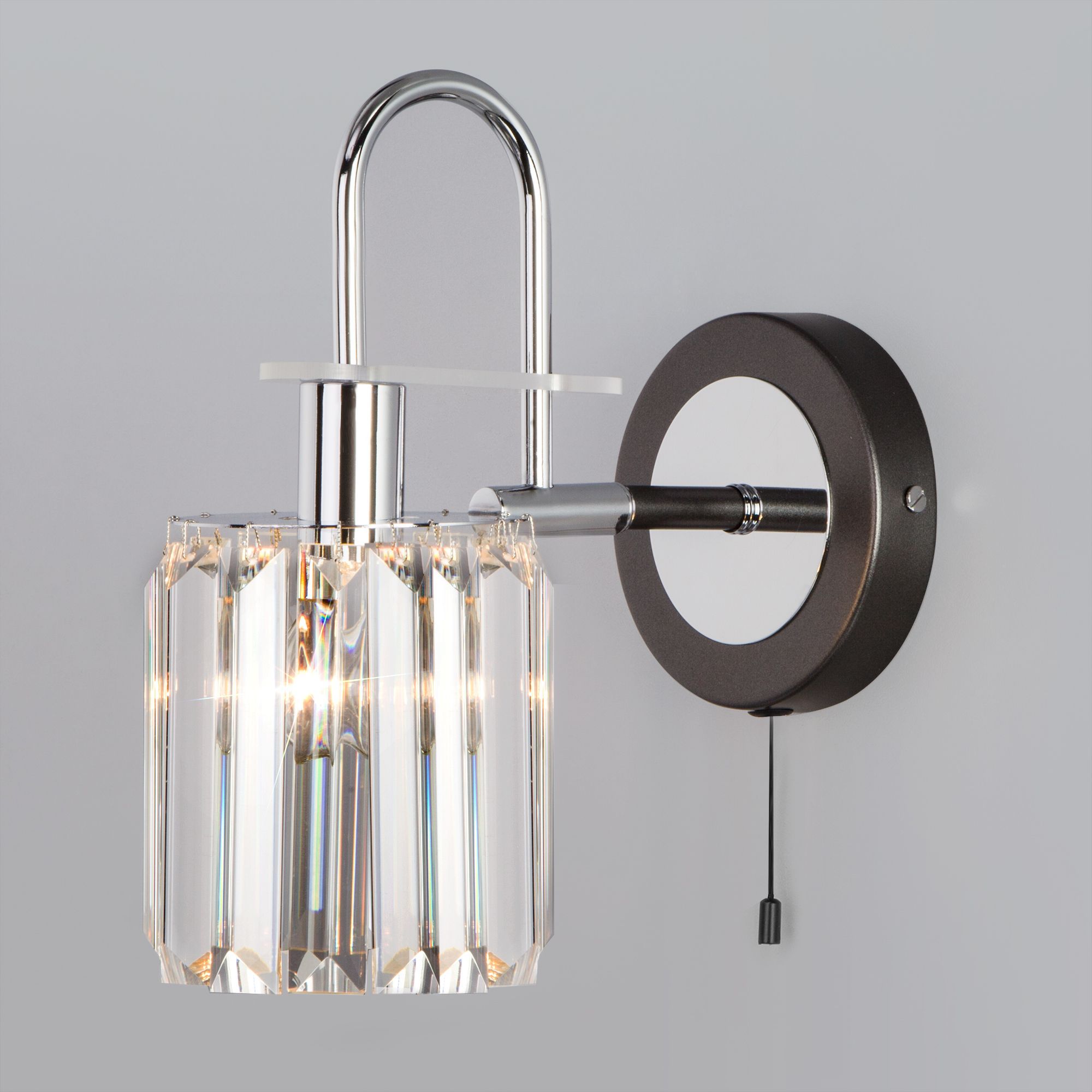 Бра в стиле лофт 70090/1 графит Tenia