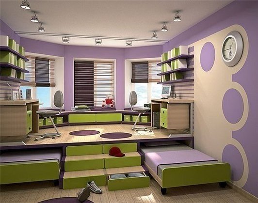 Фото из портфолио Идеи для детских – фотографии дизайна интерьеров на INMYROOM