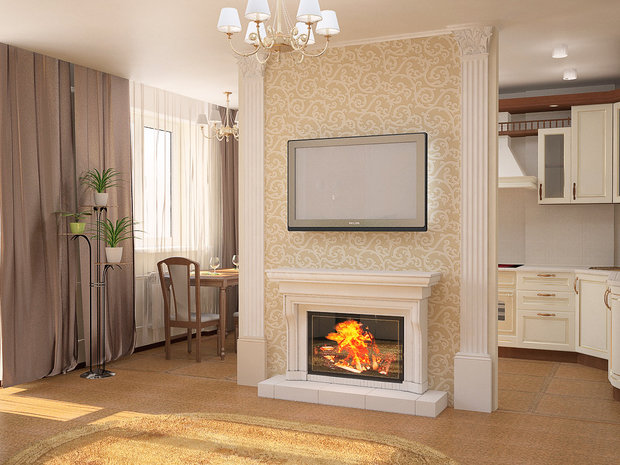 Фото из портфолио Современная классика – фотографии дизайна интерьеров на INMYROOM