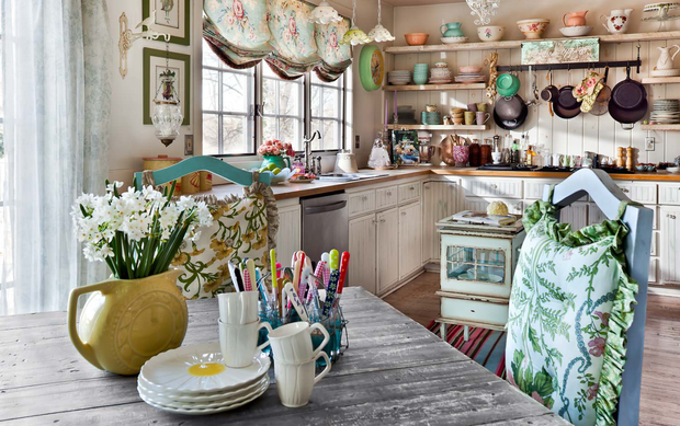 Фотография: Кухня и столовая в стиле Прованс и Кантри,  – фото на INMYROOM
