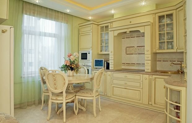 Фото из портфолио Квартира в Москве в Шмитовском пр. в классическом стиле. Для проживания семьи из 3-х человек. – фотографии дизайна интерьеров на INMYROOM