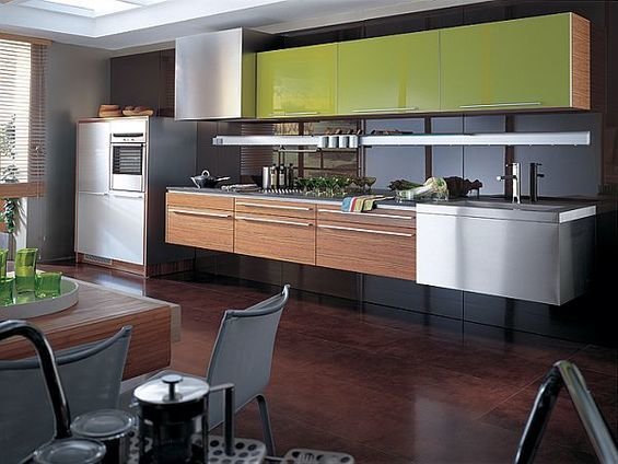 Фотография: Кухня и столовая в стиле Современный, Хай-тек – фото на INMYROOM