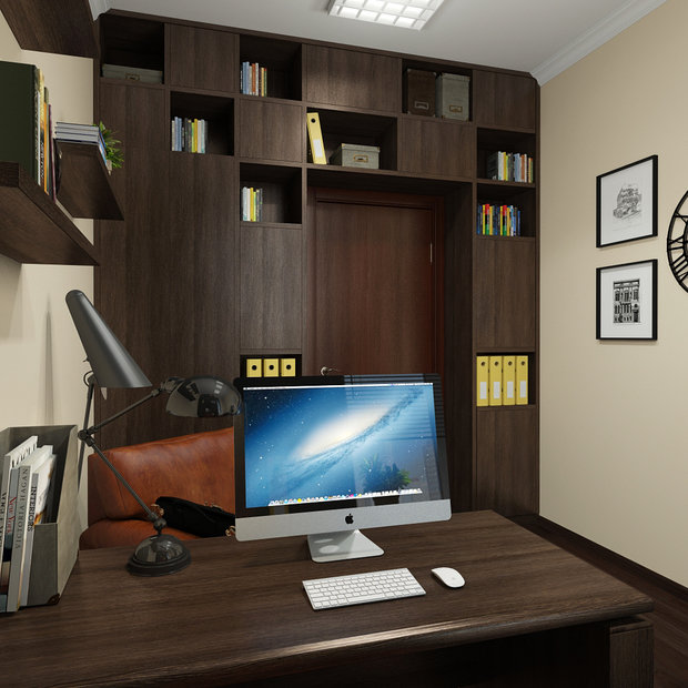 Фото из портфолио Оформление кабинета – фотографии дизайна интерьеров на INMYROOM