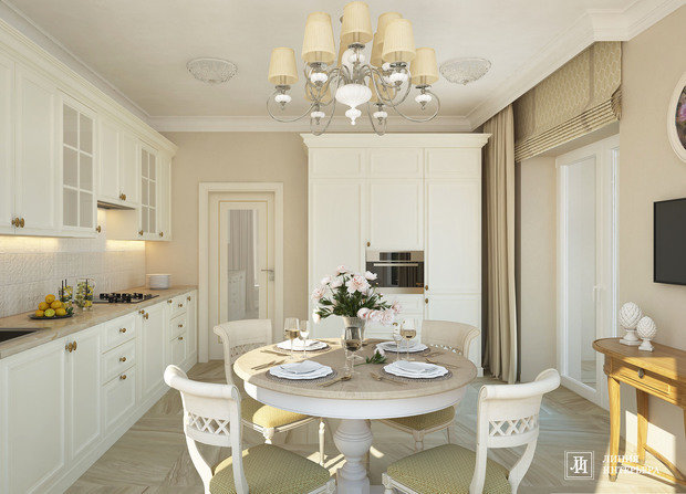 Фото из портфолио Дизайн дома классика – фотографии дизайна интерьеров на INMYROOM