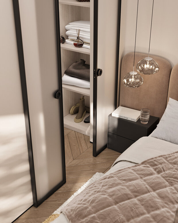 Фото из портфолио Дизайн интерьера квартиры в ЖК «Министр» в стиле современная классика – фотографии дизайна интерьеров на INMYROOM