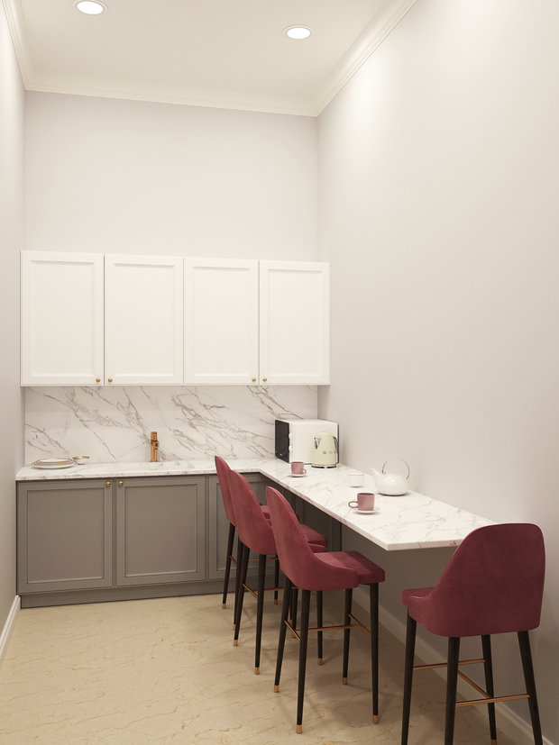 Фото из портфолио Салон красоты, г.Москва – фотографии дизайна интерьеров на INMYROOM