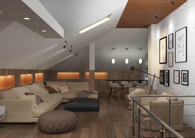 Фото из портфолио 08 Загородный дом в КП "Бристоль" – фотографии дизайна интерьеров на INMYROOM