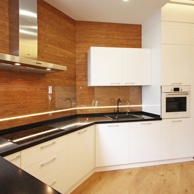 Фото из портфолио Квартира с головой оленя – фотографии дизайна интерьеров на INMYROOM