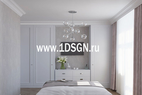 Дизайн интерьера Спальня ЖК "Смородана" г.Екатеринбург