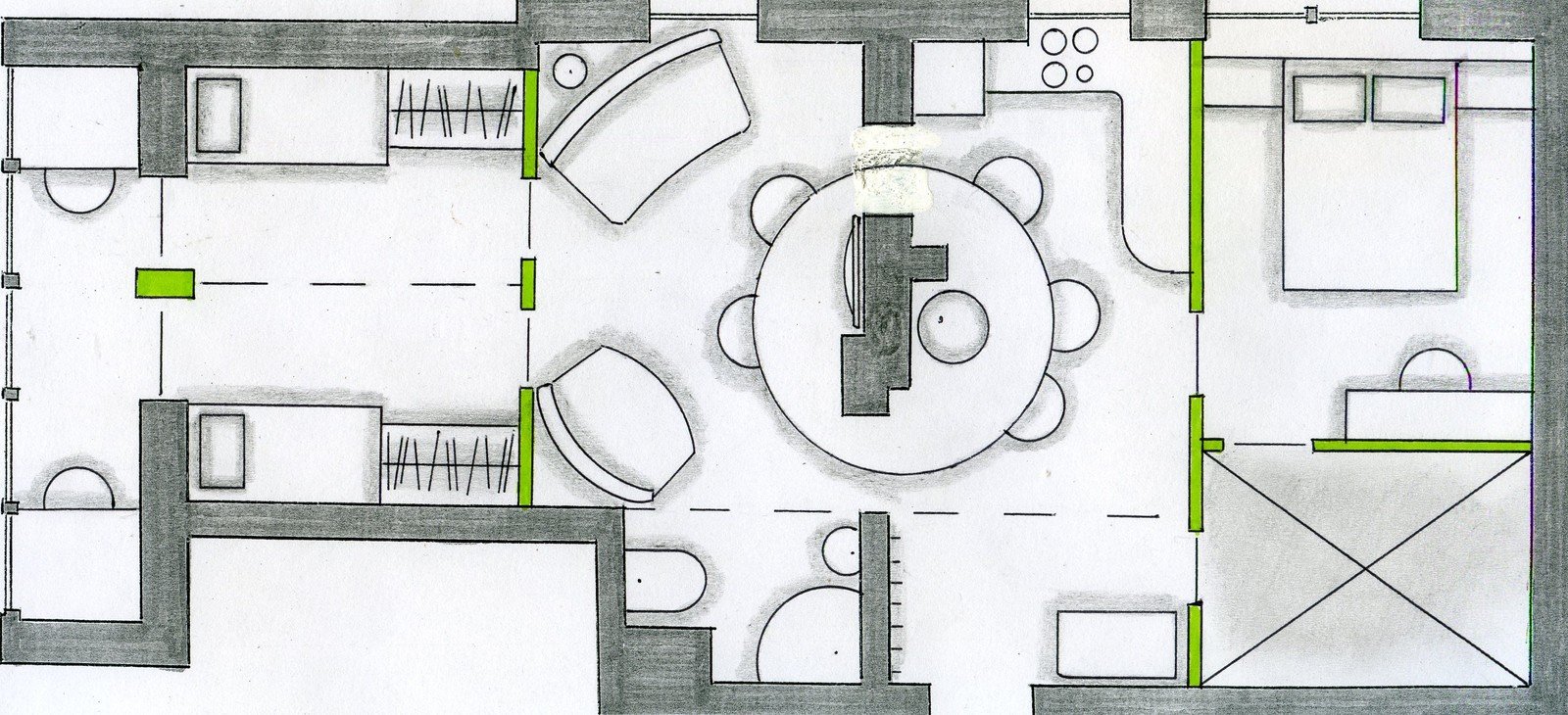 Фото из портфолио Мои перепланировки – фотографии дизайна интерьеров на INMYROOM Фото из портфолио Мои перепланировки – фотографии дизайна интерьеров на INMYROOM