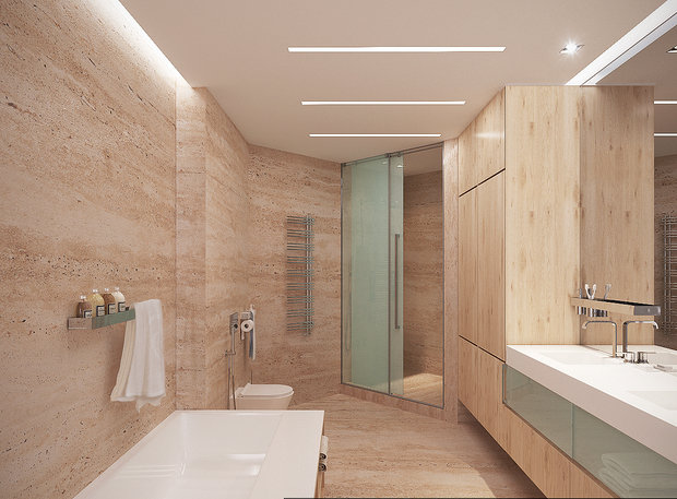 Фото из портфолио Дизайн-проект квартиры "ПШЕНИЧНЫЕ ПОЛЯ" – фотографии дизайна интерьеров на INMYROOM