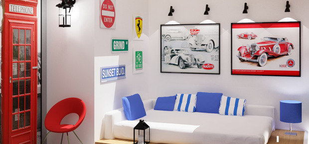 Фото из портфолио Two level apartment – фотографии дизайна интерьеров на INMYROOM