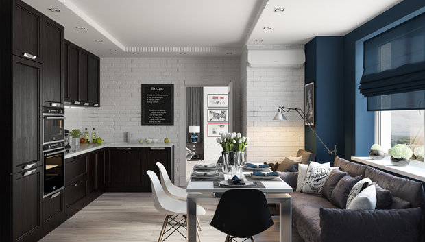 Фото из портфолио Квартира в Ростове-на-Дону – фотографии дизайна интерьеров на INMYROOM