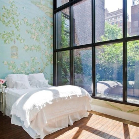 Фотография: Спальня в стиле Прованс и Кантри, Дизайн интерьера, Большие окна – фото на INMYROOM