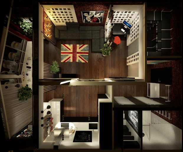 Фото из портфолио Однушка с элементами лофта – фотографии дизайна интерьеров на INMYROOM