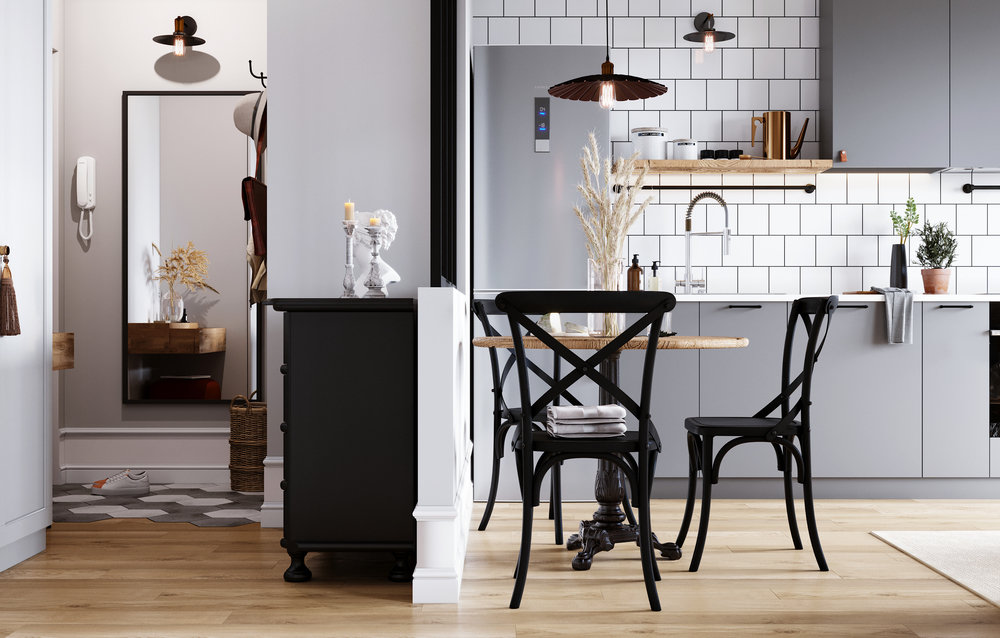 Фотография: Прихожая в стиле Скандинавский, Кухня и столовая, Гид, студия Mango, Алена Тимонина, Андрей Тимонин, Светлана Удзилаури, Виктория Лазарева, Студия 20:18 – фото на INMYROOM Фотография: Прихожая в стиле Скандинавский, Кухня и столовая, Гид, студия Mango, Алена Тимонина, Андрей Тимонин, Светлана Удзилаури, Виктория Лазарева, Студия 20:18 – фото на INMYROOM