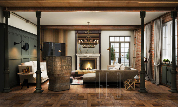 Фото из портфолио "The Great Gatsby" mansion – фотографии дизайна интерьеров на INMYROOM
