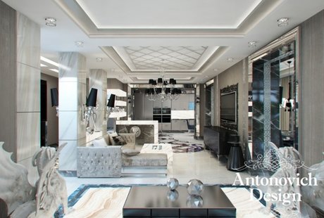 Современный стиль в авторском интерьере от Antonovich Design