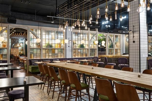 Фото из портфолио  Кафе в Киеве – фотографии дизайна интерьеров на INMYROOM