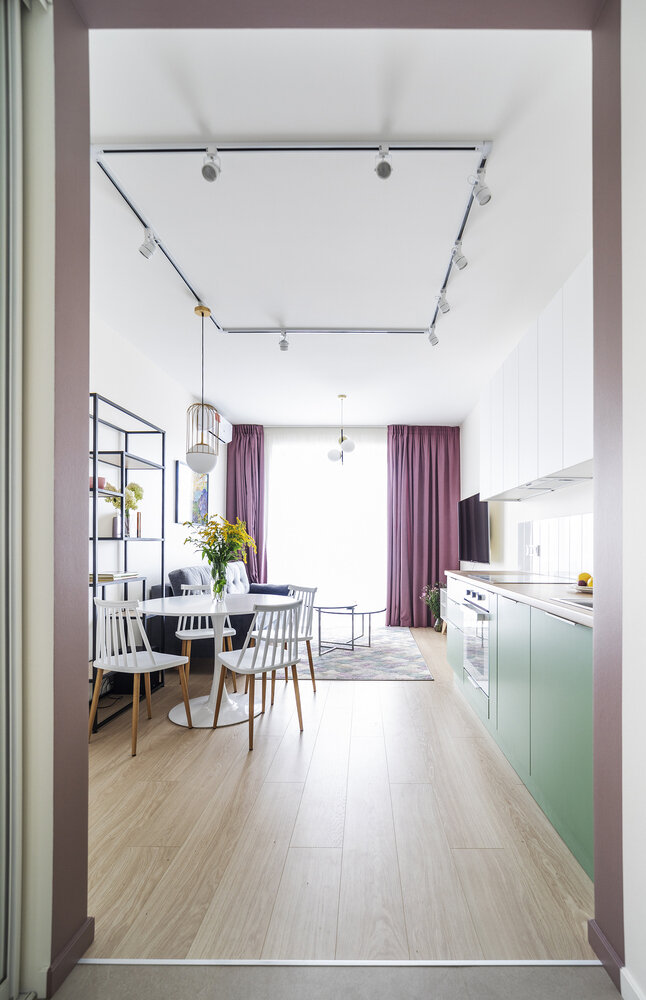 Фотография: в стиле , Современный, Квартира, Проект недели, Москва, 2 комнаты, до 40 метров, 40-60 метров, Любовь Морозова – фото на INMYROOM