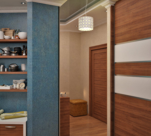 Фото из портфолио "Морской бриз" - кухня гостиная от Design Ideas Crimea – фотографии дизайна интерьеров на INMYROOM