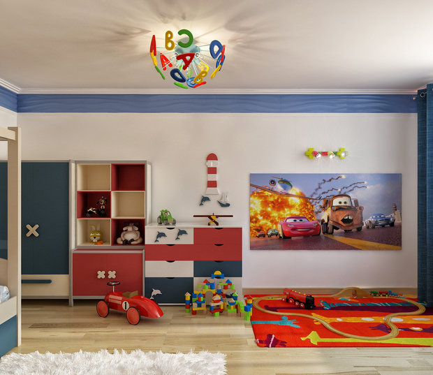 Фото из портфолио Квартира для большой семьи – фотографии дизайна интерьеров на INMYROOM