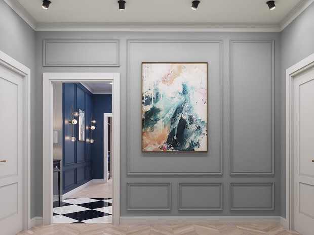 Фотография: Прихожая в стиле Современный, Квартира, Проект недели, Москва, 4 и больше, Более 90 метров, Диана Бганова – фото на INMYROOM