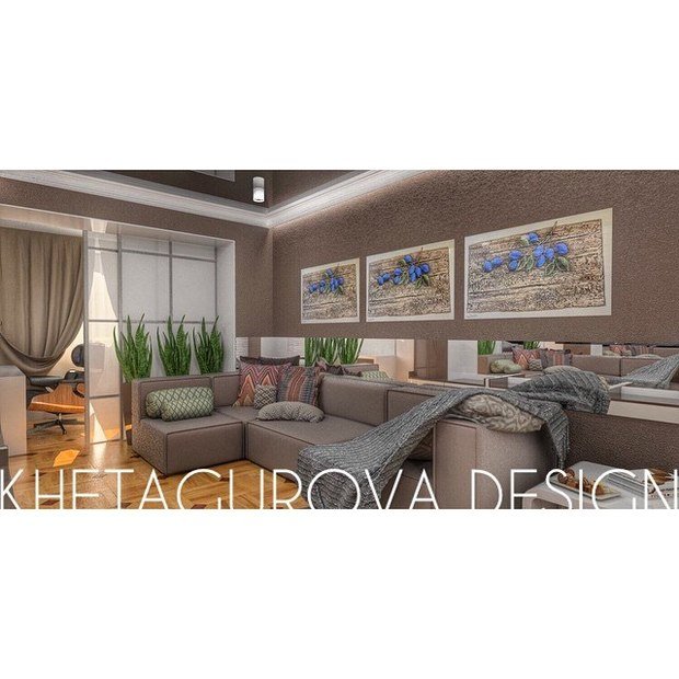 Фото из портфолио khetagurovadesign – фотографии дизайна интерьеров на INMYROOM