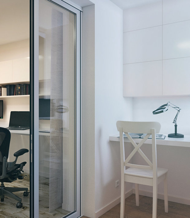 Фотография: Балкон в стиле Минимализм,  – фото на INMYROOM