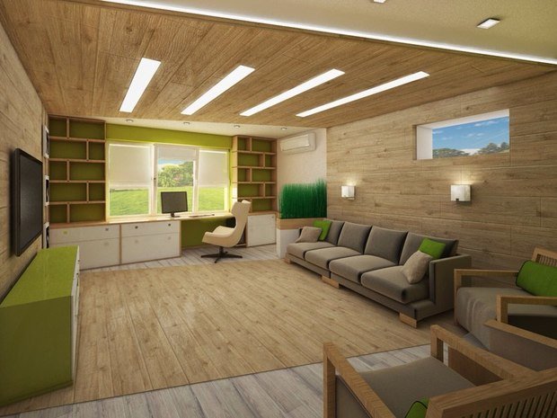 Фото из портфолио Дизайн-проект дома на ул. Гвардейской (в районе 8-ой дачной) – фотографии дизайна интерьеров на INMYROOM