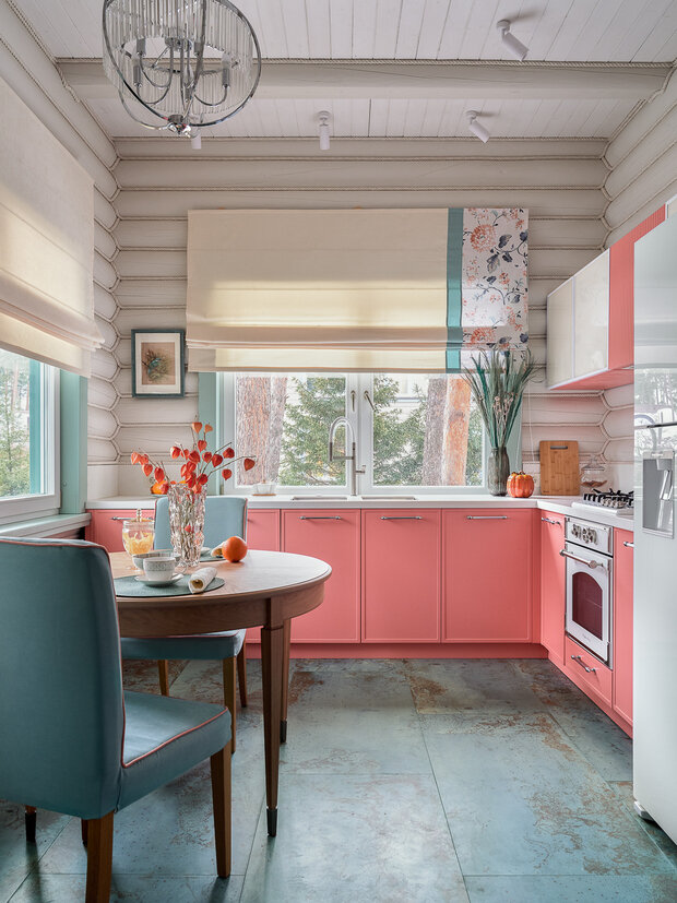 Фотография: Кухня и столовая в стиле Прованс и Кантри, Классический, Эклектика, Дом, Проект недели, Дача, Дом и дача, Московская область, 4 и больше, Более 90 метров, Воскресенский район, Татьяна Астафьева – фото на INMYROOM