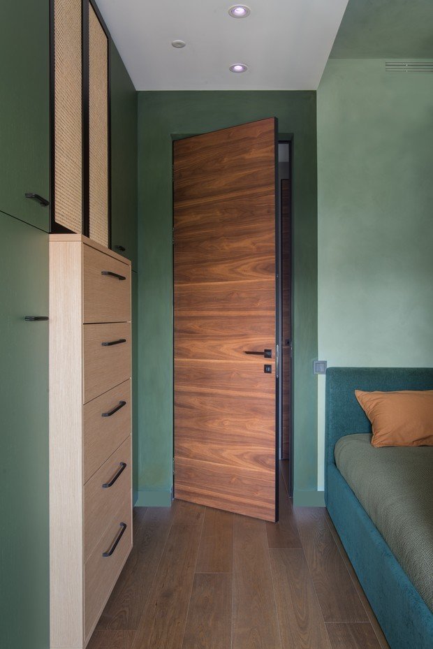 Фотография: Кабинет в стиле Современный, Квартира, Проект недели, Москва, Илона Болейшиц, 3 комнаты, Более 90 метров, AR-KA, Игорь Орлов – фото на INMYROOM