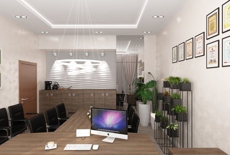 Офис в стиле лофт. 53м²